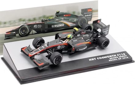 Schaalmodel Formule 1 Auto 1:43 - Braziliaanse GP 2010