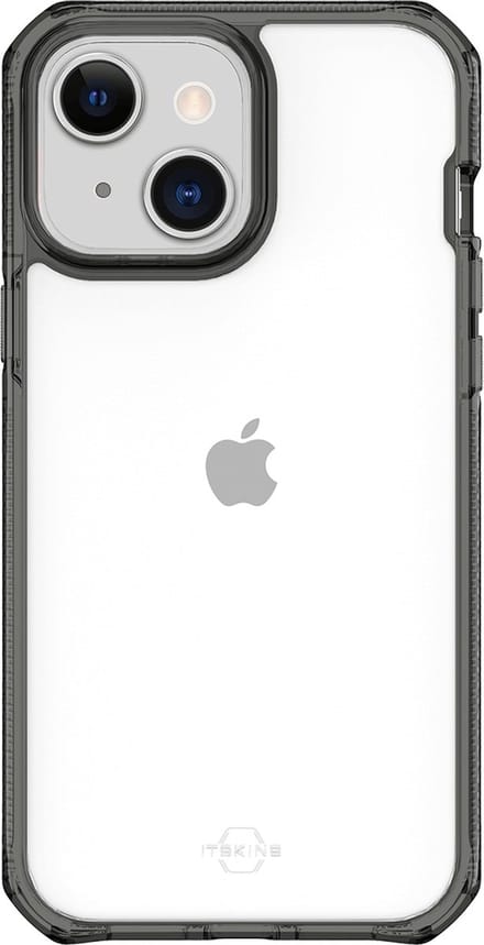 ITSKINS Supreme Clear Apple iPhone 13 Hoesje Transparant/Zwart