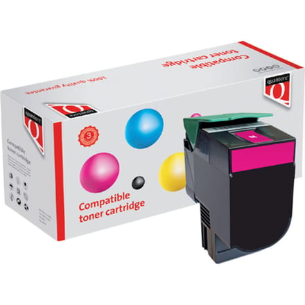Tonercartridge Quantore alternatief tbv Lexmark C544X2MG rood