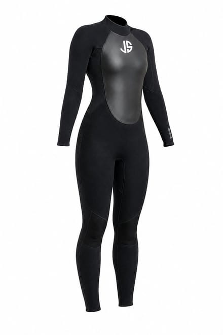 JS - TARIFA II Dames Full Wetsuit 3/2 FL - Wetsuit - Surf - Sup - Zeilen - 10 UK - maat 36