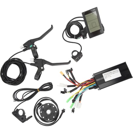 26A DC 24V 36V 48V Controller met S830 Paneel Duimgas Krachtsensor Krachtremhendel gray
