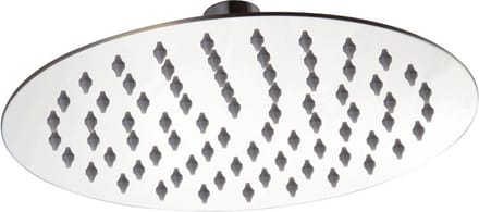 Diamond Line - Regendouchekop 20cm - RVS - Chroom - Rond