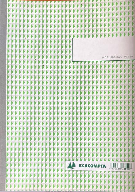 Exacompta - dagboek - 50 dupli