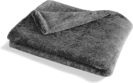 Luxe Grote Fleece Plaid Grijs 150 x 200 cm