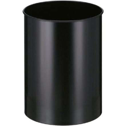 Papierbak Vepabins rond Ø33.5cm 30 liter zwart