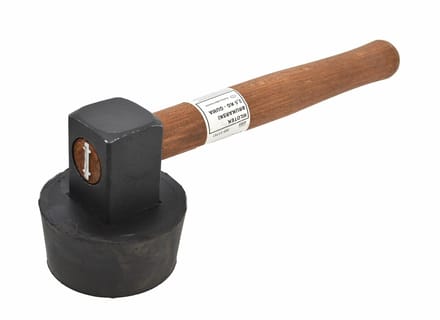 Awtools Serie - Bestratingshamer - 2,5 kg - Vulkaniseerbare Rubberen Kop