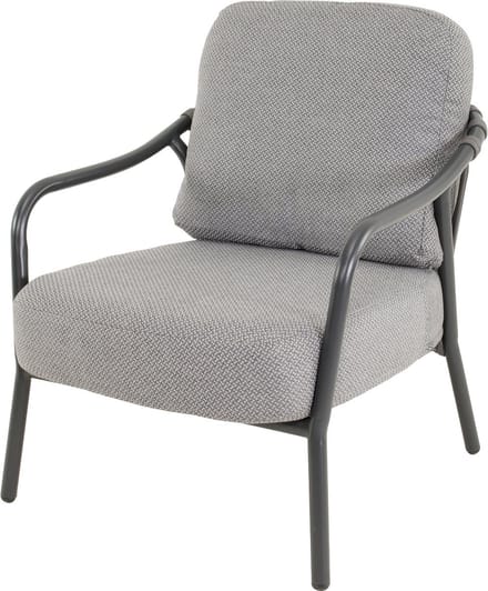 Les - Durban loungestoel - grijs