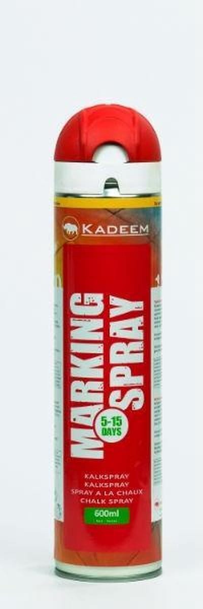 Kadeem Krijtspray tijdelijke markeren Kleur Rood