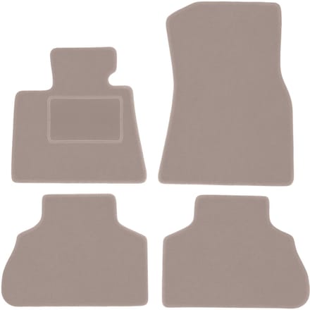 Beige velours vloermatten voor: BMW X5 G05 SUV (2018-)