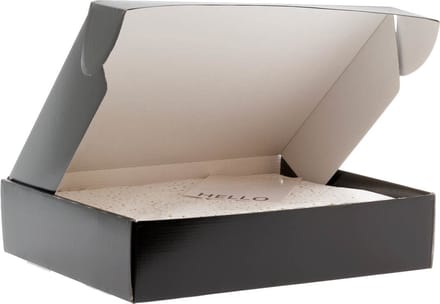 25x postdozen Zwart 350x280x80mm