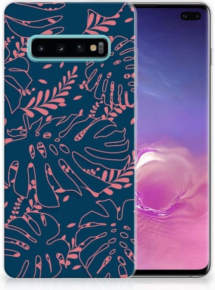 Samsung Galaxy S10 Plus TPU Case Palm Leaves