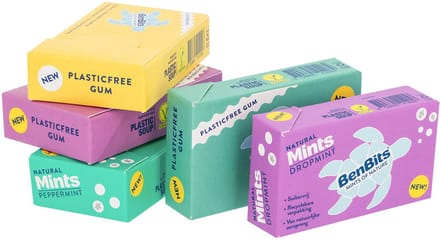BenBits - Proefpakket - Kauwgom & Mints - Suiker en Plastic vrij