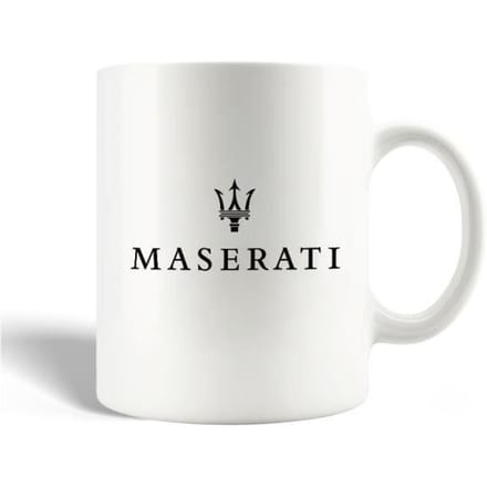 Keramische mok Maserati autofabrikant
