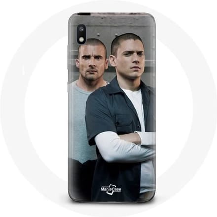 Case voor Samsung Galaxy A10 Prison Break Michael Scofield en Lincoln Burrows