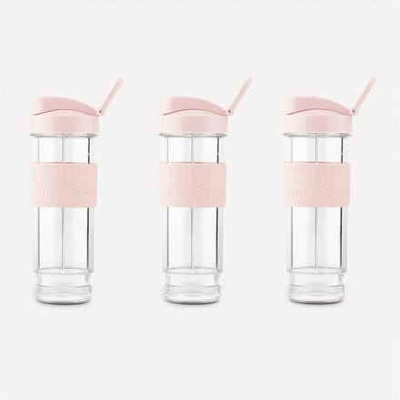 Set van 3 flessen voor mini blender H.Koenig SMOO12