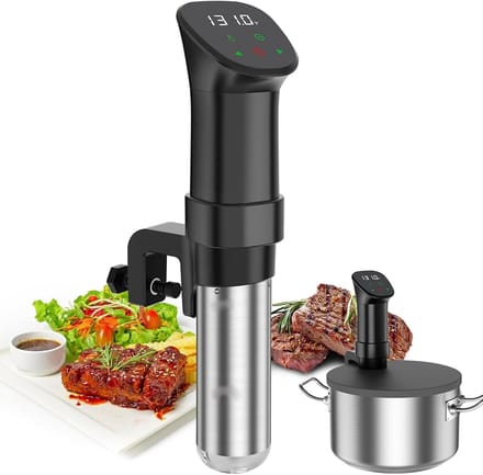Dompelkoker - Wateroven Circulator - Precisie Koken - Stille Werking - 12L Capaciteit - Zilver