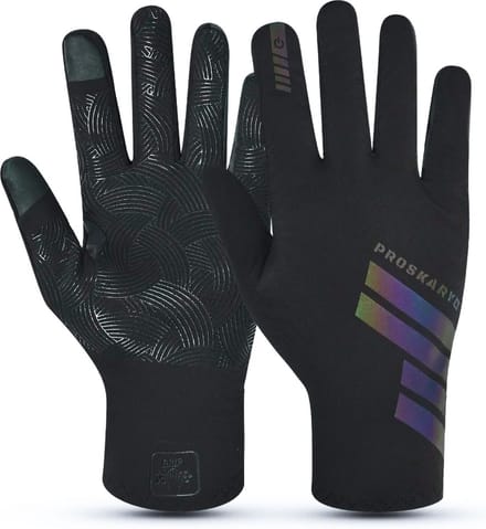 Sport Handschoenen - Maat M - Touchscreen - Waterafstotend - Reflecterend - Antislip