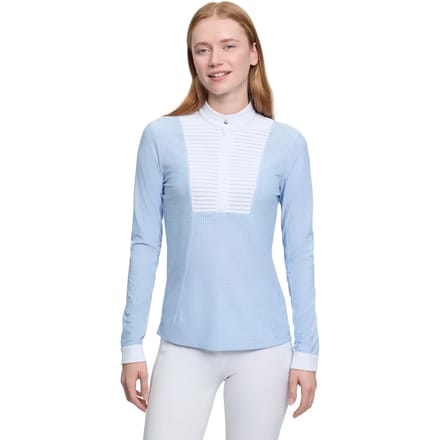 Dames wedstrijdpolo met lange mouwen LeMieux Sophia