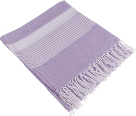 Hamamdoek - Lavendel Wit - Saunadoek - Stranddoek - Hammamdoek - 80 x 170 cm