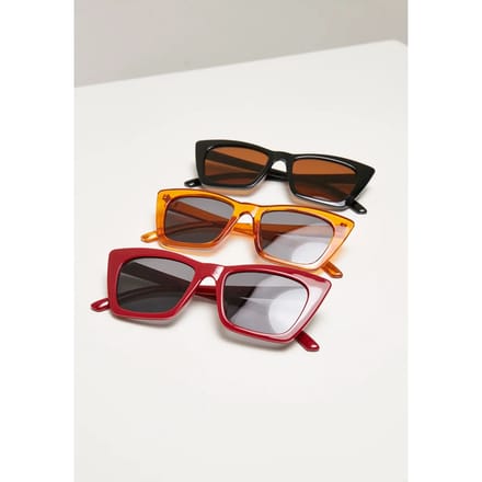 Urban Classics - Tilos 3Pack Zonnebril - Multicolours