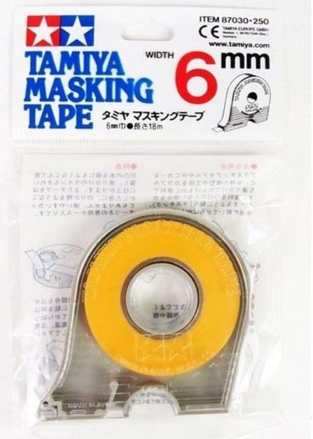 Tamiya TAMIYA Maskeer tape met afroller 18 m x 6 mm