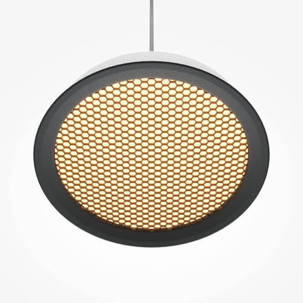 Maytoni LED hanglamp El, Ø 15,3 cm, wit, aluminium