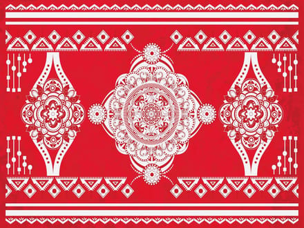 Vinyl | vinyl | vloerkleed | Lighthouse red | 170x240 cm