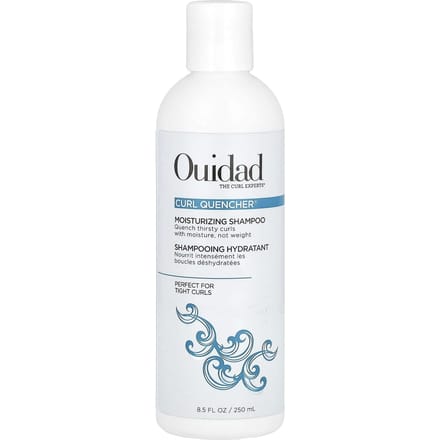 Ouidad, Curl Quncher®, Hydraterende Shampoo, Strakke Krullen, 8,5 fl oz (250 ml) white