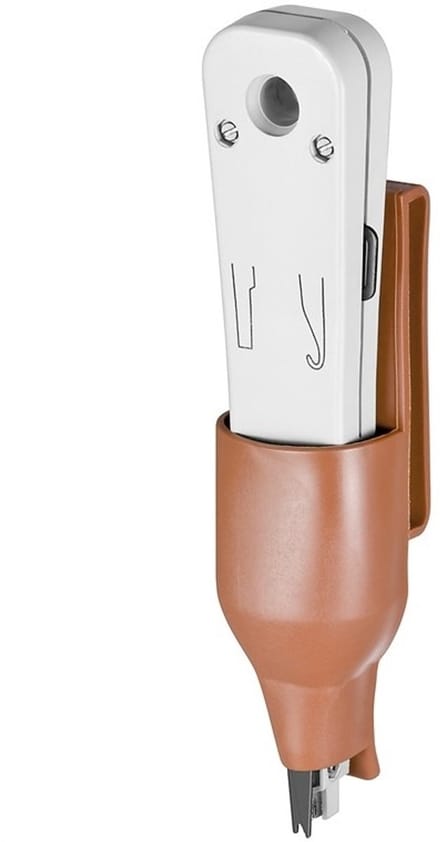 Goobay Tools LSA-montagegereedschap voor IDC en CAT-kabels 0,4–0,6 mm met heuptasje