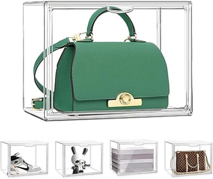 Acryl tentoonstellingsvitrine met deur voor verzameling - plexiglas vitrine 27 cm.