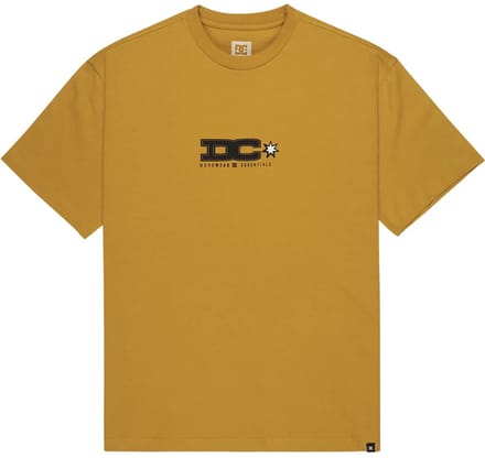 Dc Shoes Tig Master T-shirt Met Korte Mouwen Geel M Man