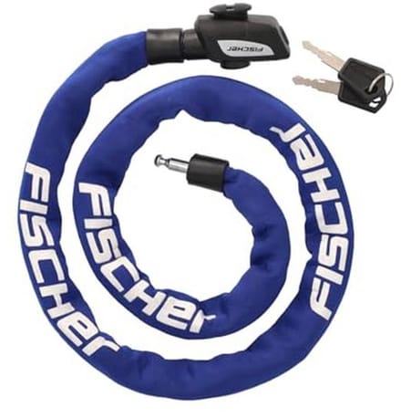 Hoge Veiligheid Kettingslot voor Fietsen en E-bikes - 130 cm Neopreen met 2 Sleutels