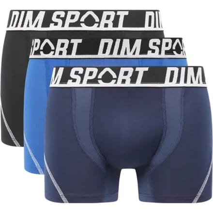 Pack-3 Boxershorts aus atmungsaktivem Stoff D08EW Herren