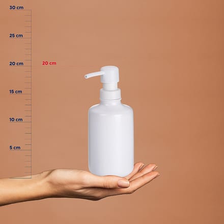 Zeepdispenser, Incl. 5 Etiketten, 0.5 L, Wit - Kela | Leonie