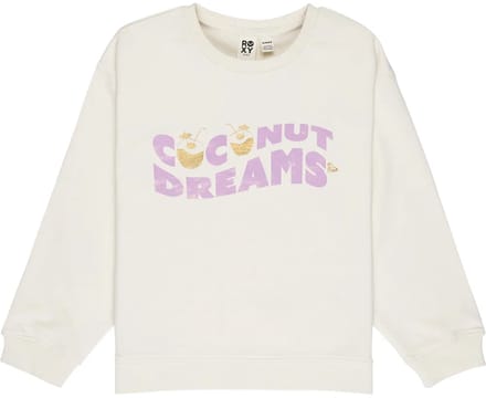 Roxy Morning Hike Terry Rg Sweatshirt Beige 14 Years Meisje