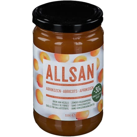 Allsan Broddbeleg Abrikozen 320g Revogan