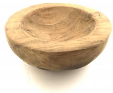 houten kom H5  - teak