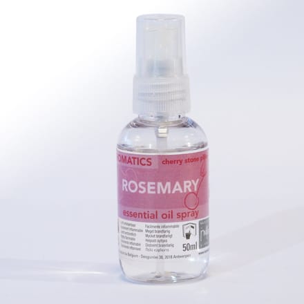 Kersepitje Aromatics - Flesje 50 ml aromaspray gebaseerd op etherische ROZEMARIJNolie