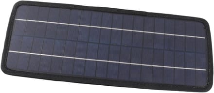 Zonnepaneel Acculader - OBD Lader - Batterij Onderhoud - Regendicht Ontwerp - 10W Vermogen - Zwart