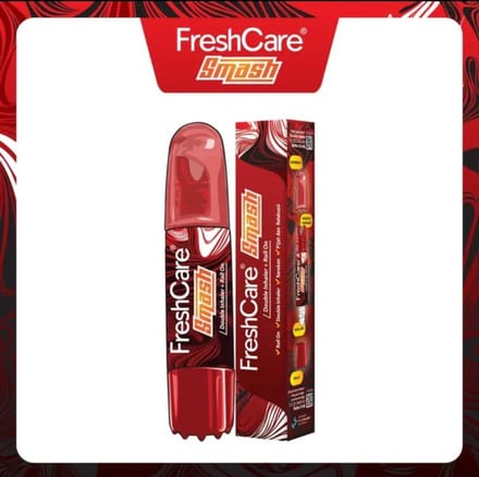 Fresh Care Smash - Roll on - Double inhaler + roll on, 4 in 1 - 0.9ml