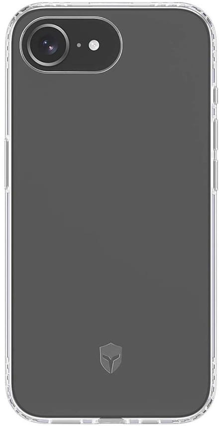 Force Case, Hoesje geschikt voor Apple iPhone 16e - Pulse Series Versterkt 3m, Transparant