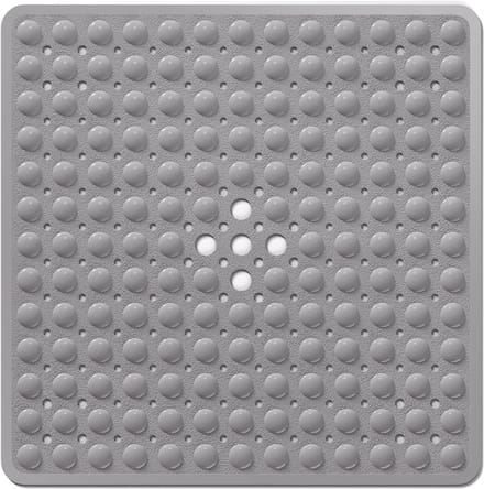 BOTC Antislip Douchemat - Badmat - 53x53CM - Antislipmat Douche - Douchemat Antislip voor Douche - Grijs