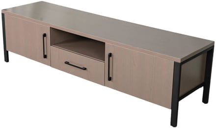 Tv meubel walnoot melamine 170cm Bente tv-meubel