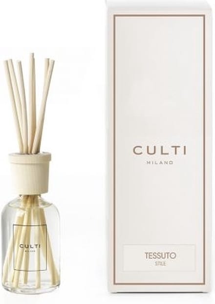Culti Stile Classic Tessuto Geurstokjes White 100ml