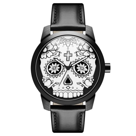 Todos | Dag van de Doden-Horloge met Witte Schedel
