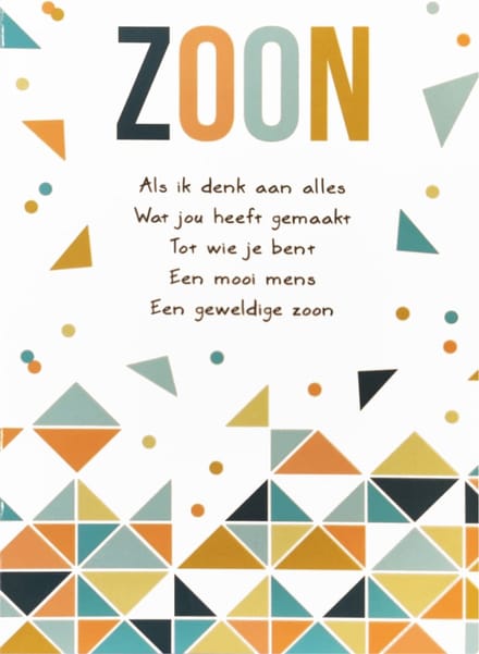 Kaart - Intense - Zoon - TE0044-F