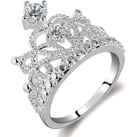 Europese en Amerikaanse Hand Sieraden Kroon Ring voor Vrouwen No. 9