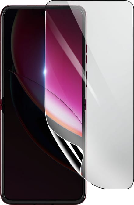 3mk, Geschikt voor Motorola Razr 40 Ultra, Schokbestendige Hydrogel Screenprotector, Transparant