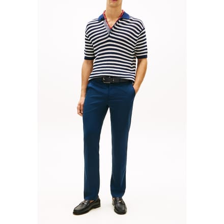 Tommy Hilfiger Dc Denton Clean Chino Navy Iris Maat: W33L32 | Chino's Outlet | Heren | Blauw