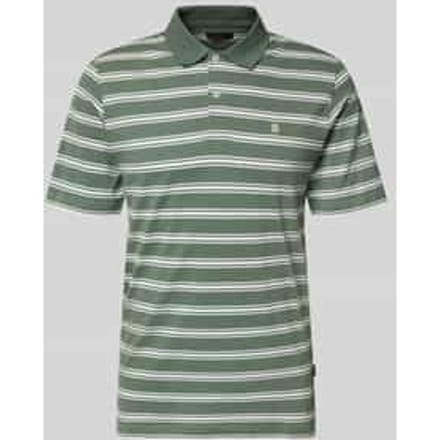 regular fit poloshirt met logo-stitching model 'Adam'